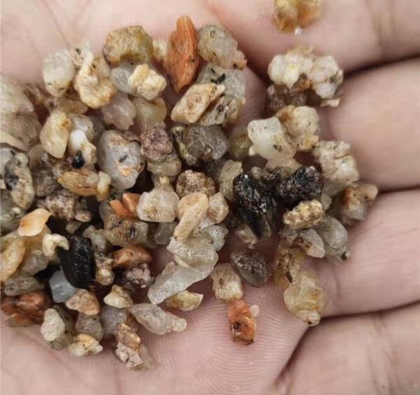 水洗砂，濾料砂